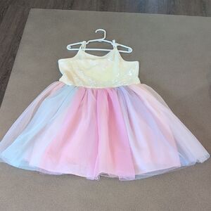 Cat & Jack Sequin Tulle Dress